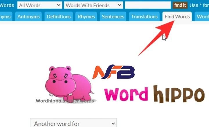 wordhhippo 5 letter word