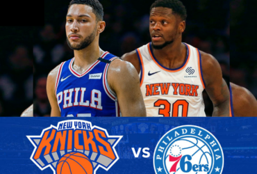 76ers vs Knicks match player stats