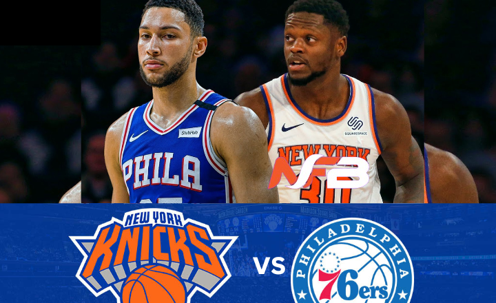 76ers vs Knicks match player stats