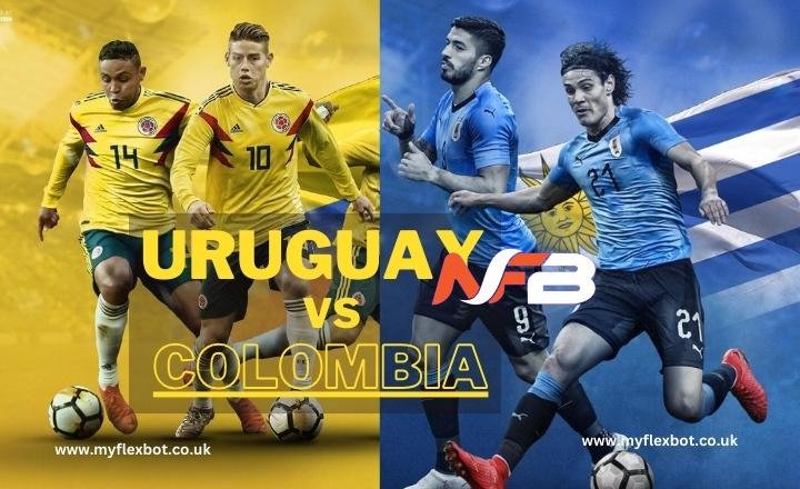 Uruguay National Football Team vs Colombia Natiional Football Team Timeline