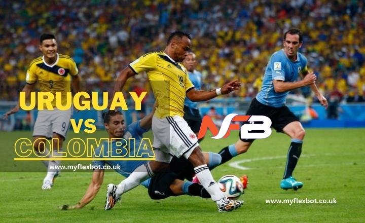 Uruguay National Football Team vs Colombia Natiional Football Team Timeline