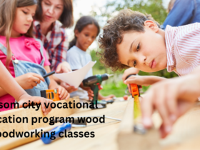 Folsom City Vocational Education Program Wood Woodworking Classes