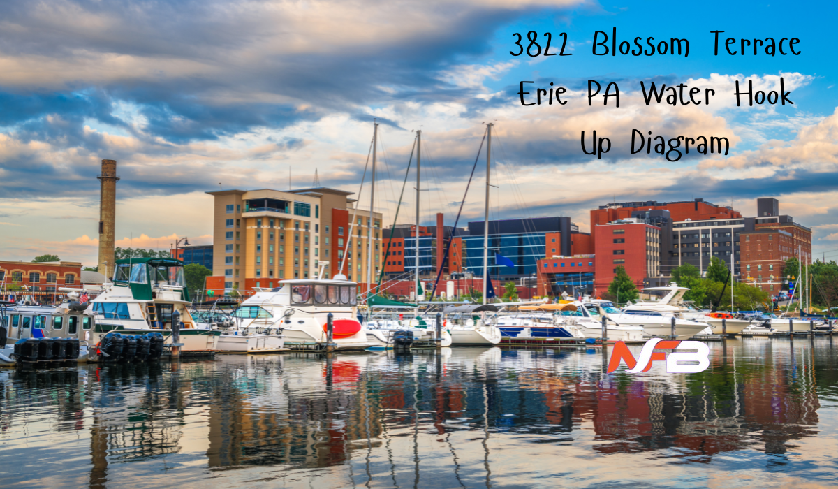 3822 Blossom Terrace Erie PA Water Hook Up Diagram