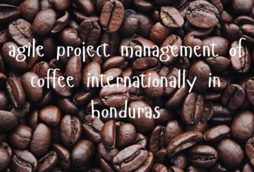 agile project management of coffee internationally in honduras