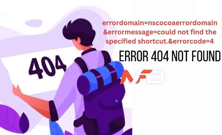 errordomain=nscocoaerrordomain&errormessage=could not find the specified shortcut.&errorcode=4