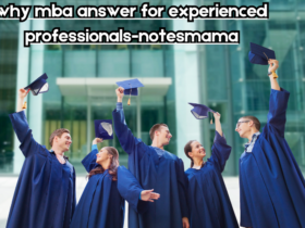 why mba answer for experienced professionals-notesmama