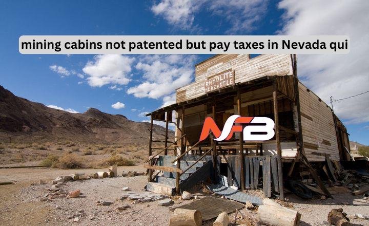 mining cabins not patented but pay taxes in Nevada qui