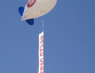 The Rising of Helium Advertising Blimps: A Sky-High Marketing Strategy