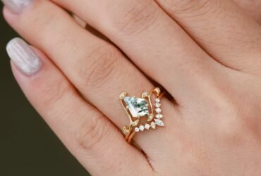 Why Felicegals Moss Agate Rings Are Timeless Treasures from Engagement to Eternity