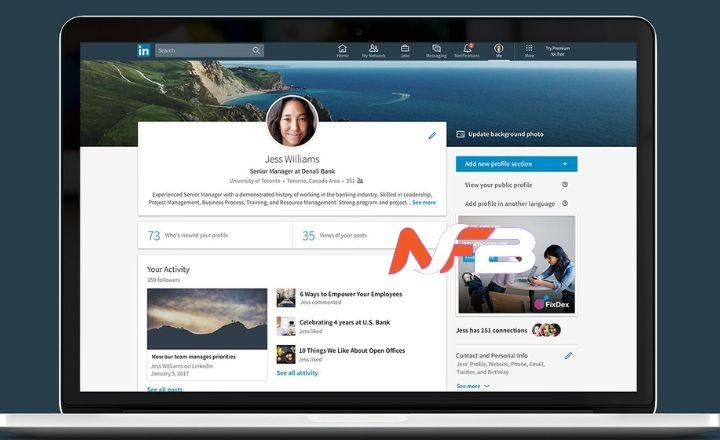 Comment Identifier le profil linkedin d'un visiteur den otre site