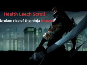 Health Leech Scroll is broken rise of the ninja Naruto