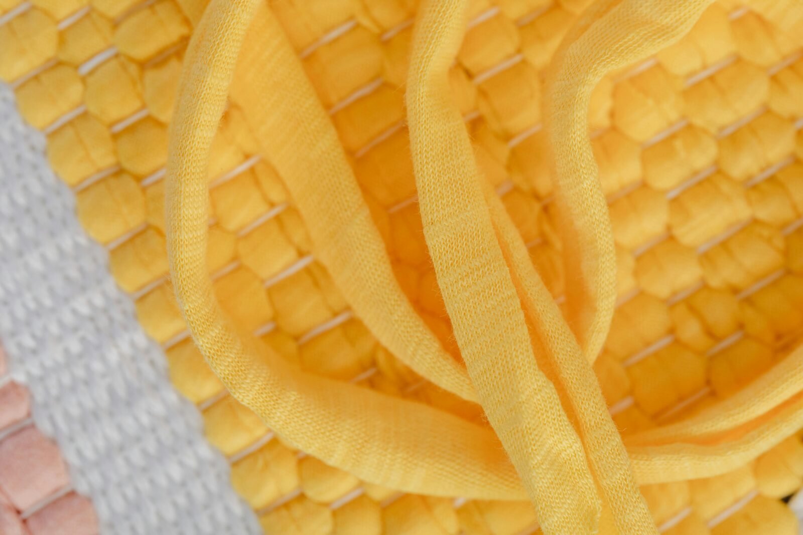 old-fashioned yellow cloth
