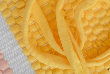 old-fashioned yellow cloth