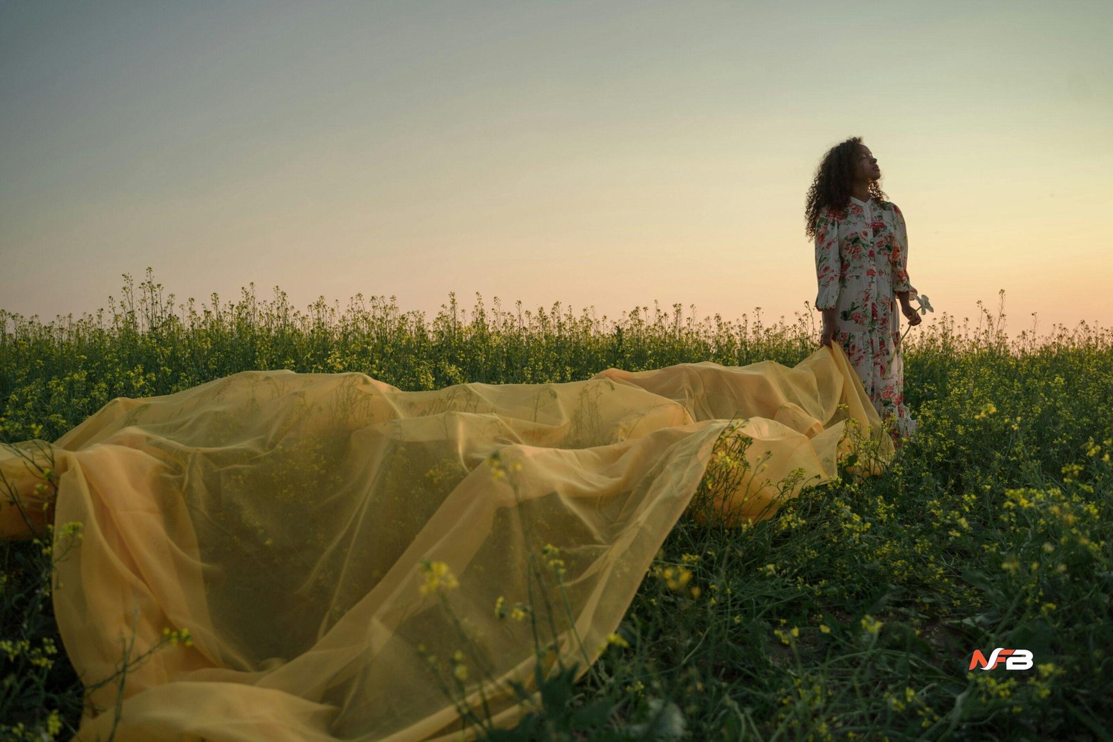 old-fashioned yellow cloth