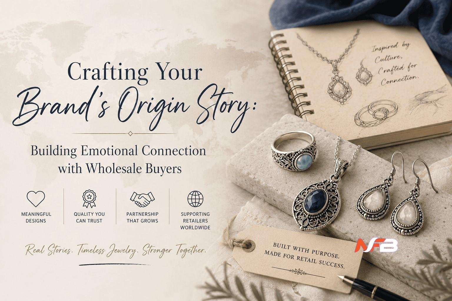 Crafting a Brand Origin Story That Connects with Wholesale Buyers