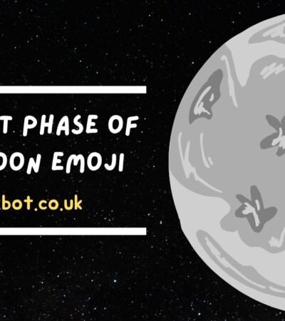 Current Phase of the Moon Emoji